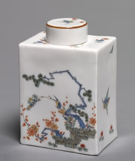 Meissen Porcelain-Factory ceramic lidded vessel
