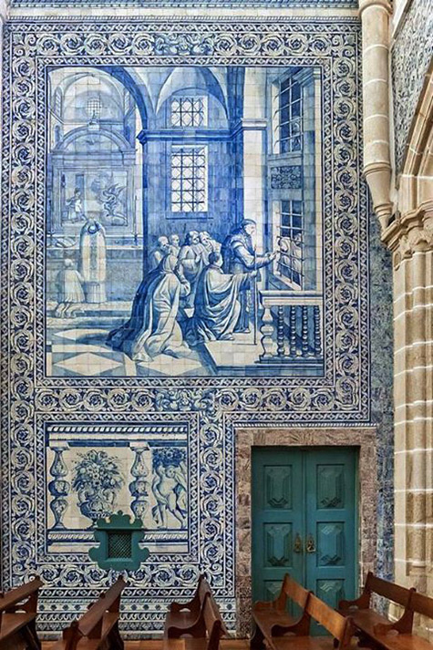 Portuguese azulejos wall tiles