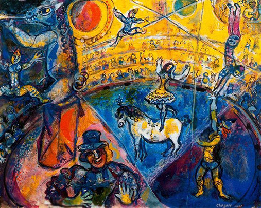 The circus,-1964-Marc Chagall
