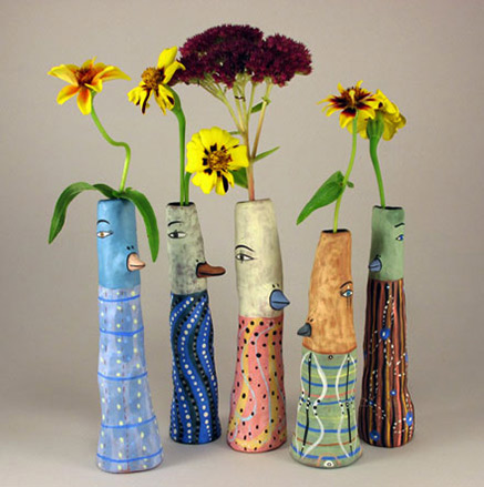 Jenny Mendes vases - 1995 