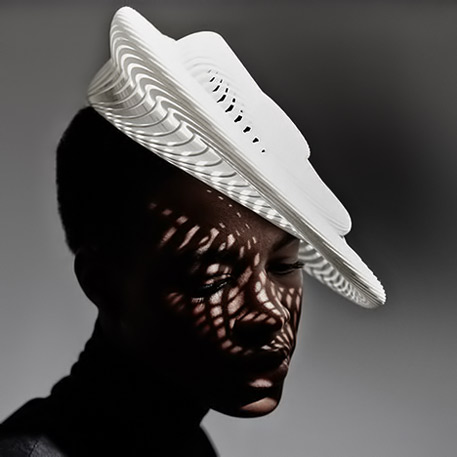 Gabriela-Ligenza-launches-3D-printed-hats-for-Ascot-_dezeen_3Photography-is-by-Josh-Shinner