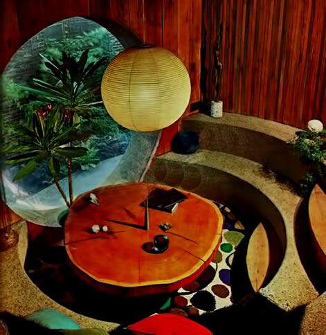 Philosophers-stone-circle seventies conversation pits