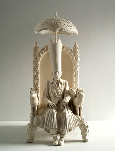 Tricia Cline, figurative ceramic sculpture
