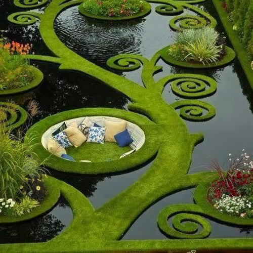 sunken-garden-alcove paisley pattern design by Ben Hoyle