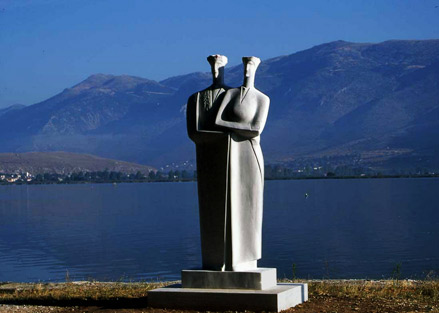 Sculpture-Symposium-at-Paralimnios,-Ioannina-1996