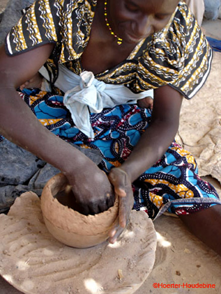 Handmade african pottery - Mali