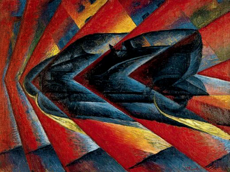 1912-painting-by-fantastic-Futurist-painter-Luigi-Rossolo-entitled-Dinamismo-di-un’Automobile