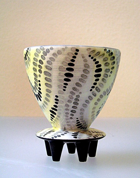 Bertozzi e Casoni, Imolarte, Cup set - footed contemporary styled cup