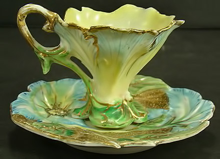 Nippon demitasse cup and saucer 