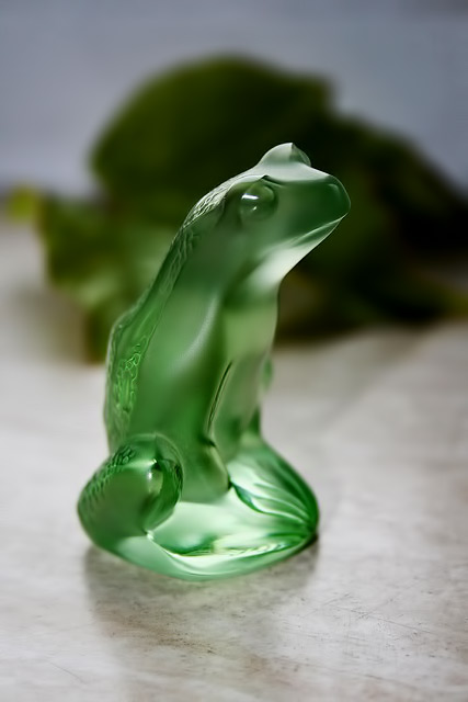 Green Frog Rene Lalique