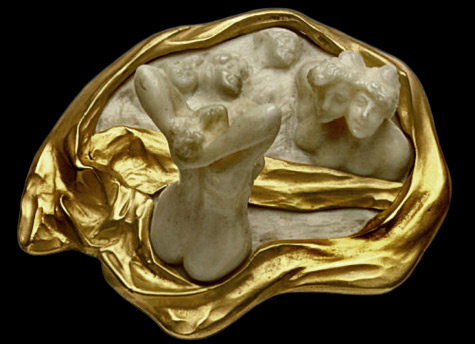 Bathers-brooch.-Rene-Lalique-(1860-1945).-Circa-1900