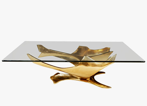 Fred-BROUARD--bronze-Sculpture-cocktail-Tabl
