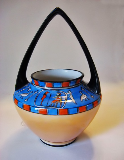 Deco-Egyptian-Revival-Noritake-China-Lusterware-Basket
