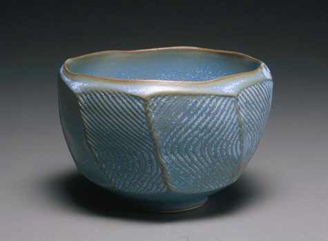 Hank-Murrow--ceramic-faceted-bowl