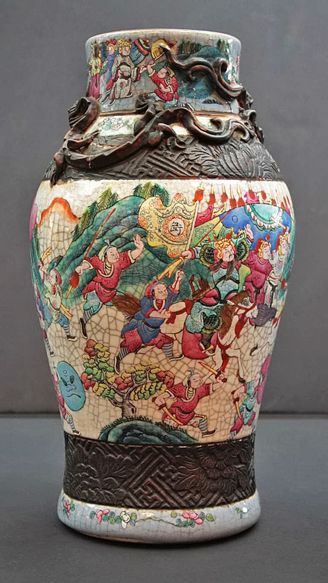 Pair-of-Chinese-Crackleware-Vases 1st Dibs Nick Brock antiques