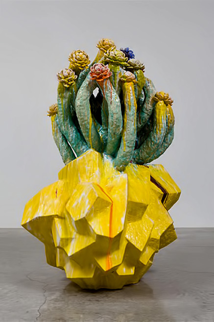 matt-wedel-ceramic sculpture - flower-tree