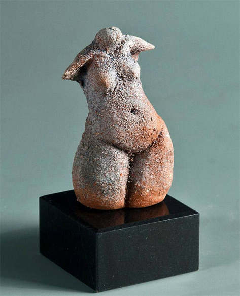 Saatchi-Art-Artist--Roelna-Louw--Ceramic-2014-Sculpture--Dream-Guardian-05--SOLD-- ceramic Dream Guardian to share your journey. Finished in stains and underglaze on a black marble base.