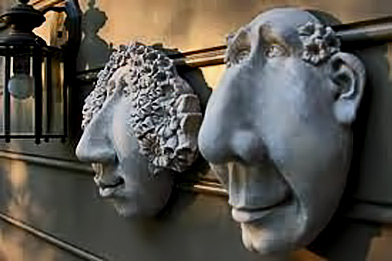 uscrafters Roelna Louw - ceramic face wall sculptures