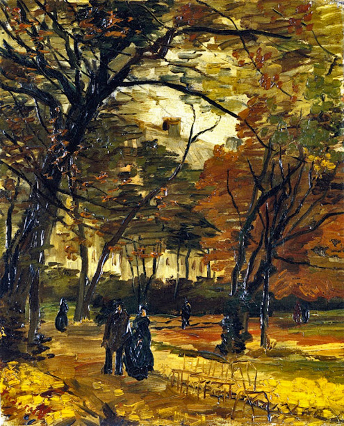 1886-In-the-Bois-de-Boulogne-oil-on-canvas-46.4-x-36