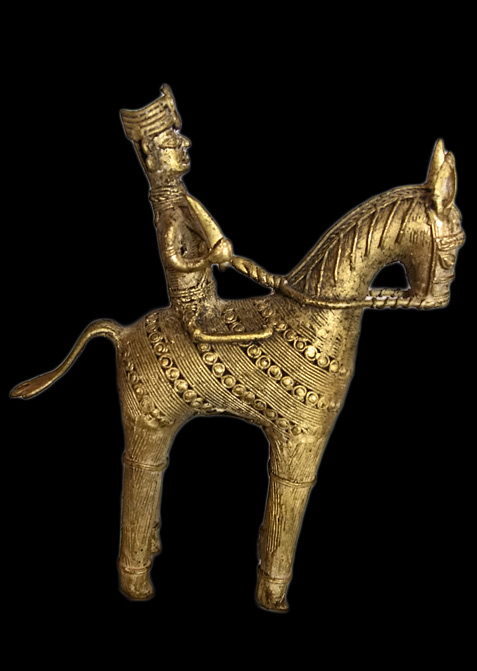 Horse-Handcrafted-Bastar-Dhokra-Tribe-India