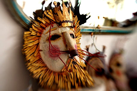 Juliana Bollini lion mask 