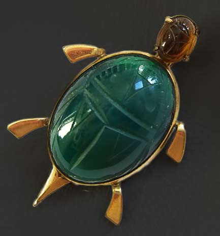 vintage-scarab-brooch-egyptian-revival-turtle