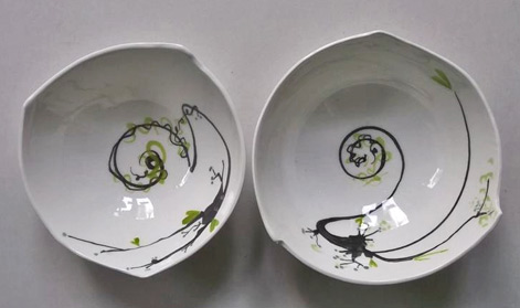 pottery---INKébana dish - Nicolas Contreras