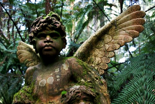 Aboriginal-angel-sculpture-Mount-Dandenong