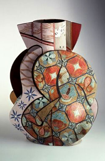 Andrea-Gill abstract styled vase