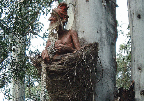 brunos_sculptures_Gum tree elemental figure