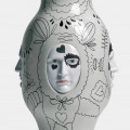 Ceramic Conversation Vase Lladro