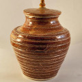 Jean Marc Fontaine-lidded vase
