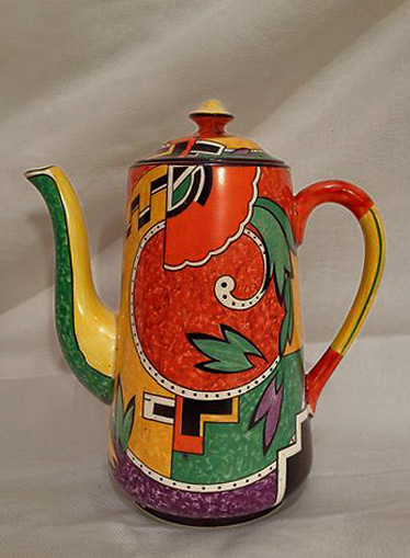 ROYAL-WINTON-JAZZ-ART-DECO-COFFEE-POT-c1930