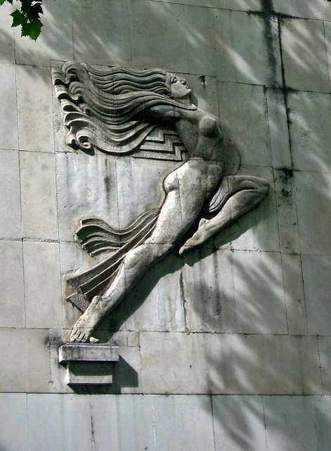 Female-bas-relief,-art-deco-detail,-Glavna-Pošta,-Podgorica-by-Paul-McClure-DC,-via-Flickr