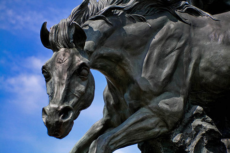 Horse-sculpture-at-Frederik-Meijer-Gardens,-Grand-Rapids,-MI-by-wsilver---flickr