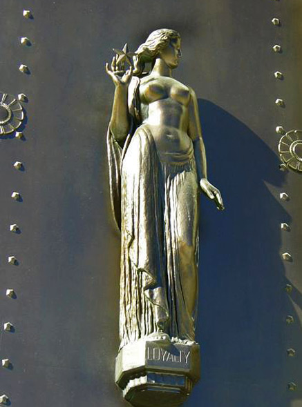 NashvilleCourthouse Art Deco wall sculpture