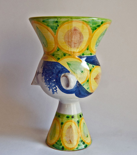 Bjorn-Wiinblad-Lady-Vase ceramic abstract