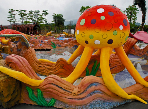 Guangzhou-Children's-marine-life-park-sculpture