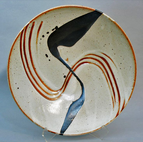 Guillermo-Cuellar---contemporary ceramic plate
