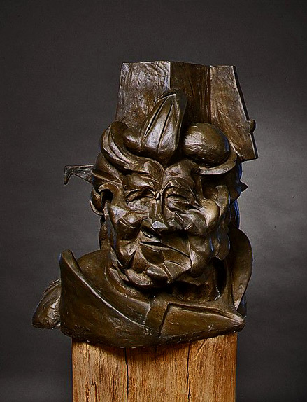 Antigraceful--Umberto-Boccioni--1913, futurist sculpture