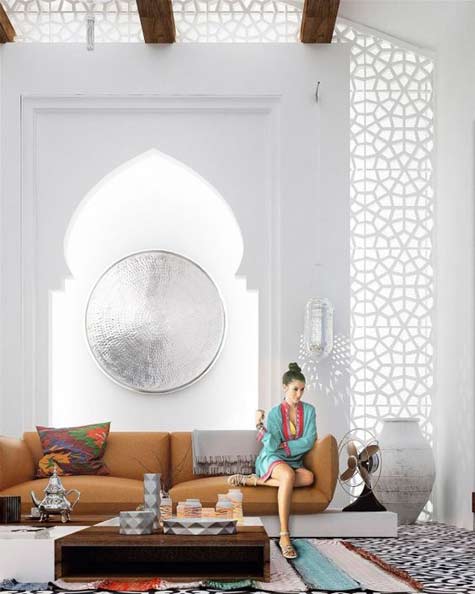 Home-Designing Moroccan decor