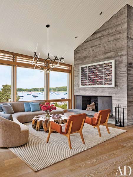 Massachusetts, contemporary home Katice Helinski's design