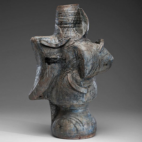 Untitled-Stoneware-Sculpture-by-Peter Voulkos