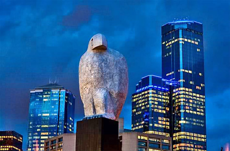 Bunjil-and-Melbourne-city Glenn Guy, Blue Sky Photography