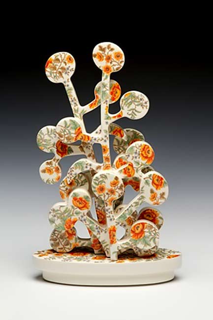 Rain-Harris ceramic sculpture Hedge