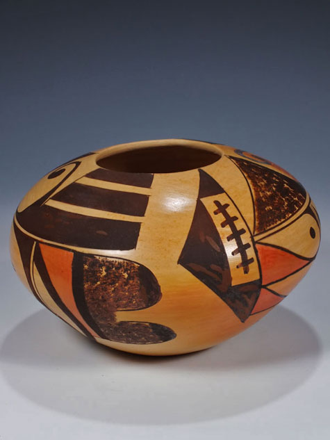 Adelle-Nampeyo Hopi-pottery seed pot