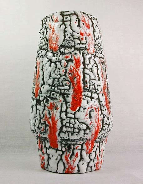 es-keramik-fat-lava-vase-west-german-pottery contemporary mid century vase