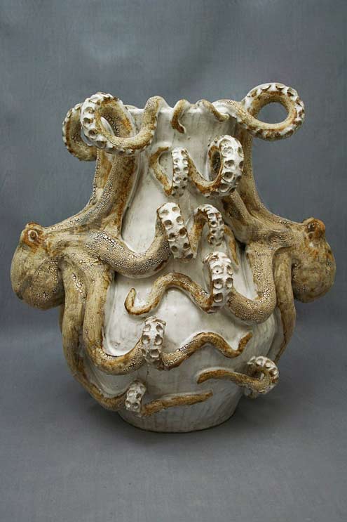 Large-Ceramic-Octopus-Vase-by-Shayne-Greco-Beautiful-Mediterranean-Sculpture-Pottery