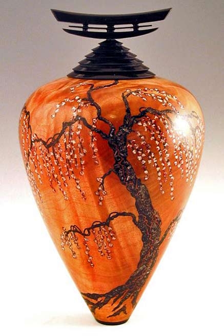 Stephen-Hatcher-....wood-turned-jar-vessel-with-lid