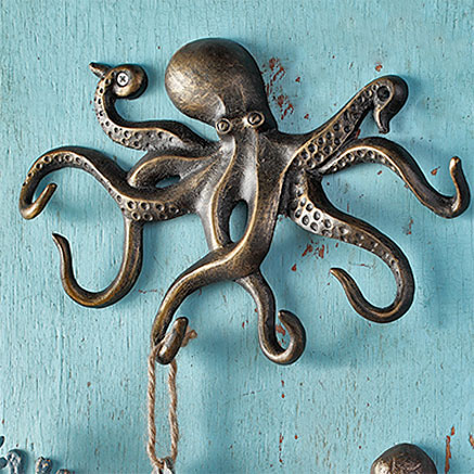wall octopus-key-hooks